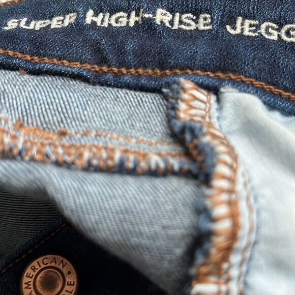 American Eagle Super High Rise Jeggings Size 0 - Picture 5 of 7